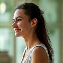 Portrait of Lisa Rodriguez, looking serene and happy.