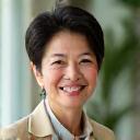 Portrait of Sarah Chen, smiling warmly.